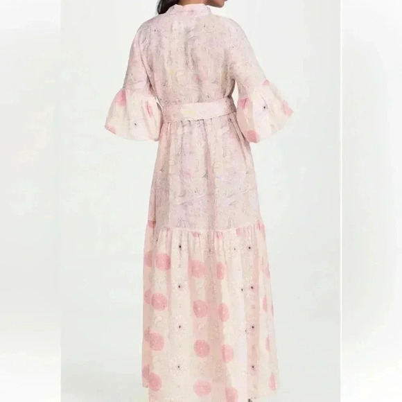 Temptation Positano // EUC Galeotta Dress in Pink Paisley - Picture 3 of 8